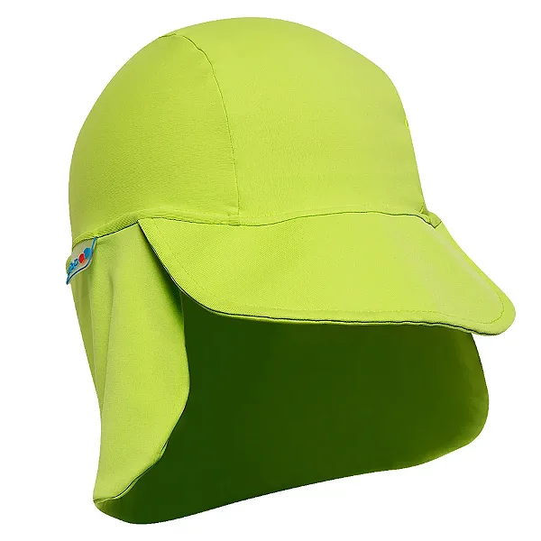 BONÉ COM PROTEÇÃO UV50+ TIP TOP - VERDE NEON - UNISSEX