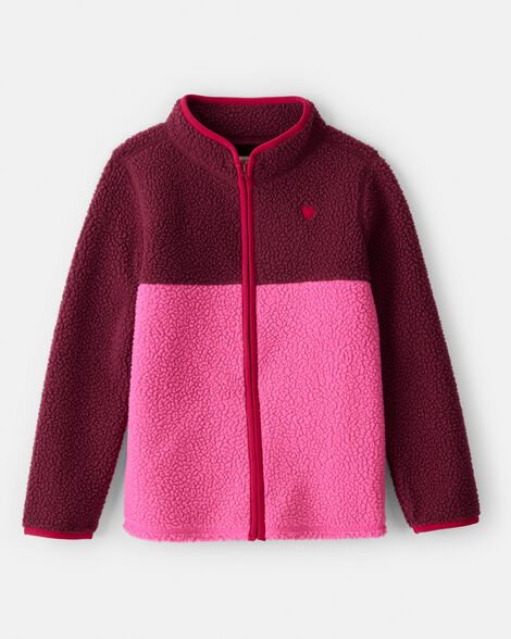 CASACO PELUCIADO OSHKOSH KIDS - PINK - MENINA