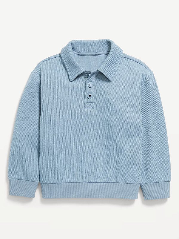 SUÉTER CANELADO OLD NAVY - AZUL - MENINO