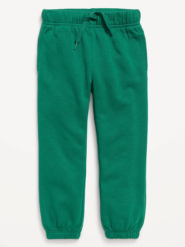 CALÇA MOLETOM FLANELADO OLD NAVY - VERDE - MENINO