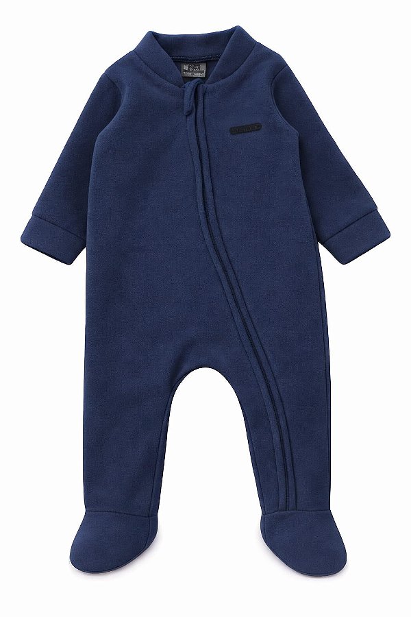 MACACÃO COM PÉ SOFT PETTENATI FOFOTINHOS - MARINHO - UNISSEX