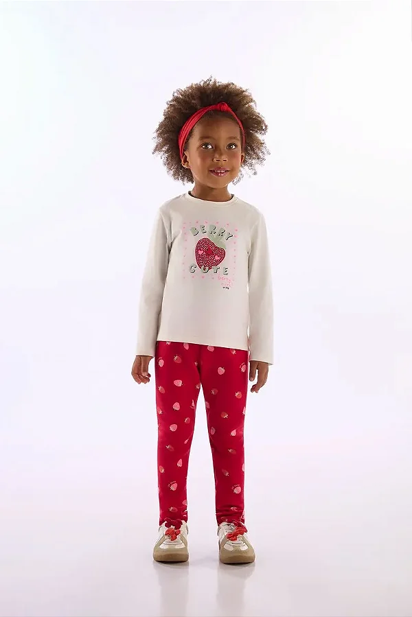 CONJUNTO 2 PEÇAS TODDLER UP BABY - BERRY CUTE - MENINA