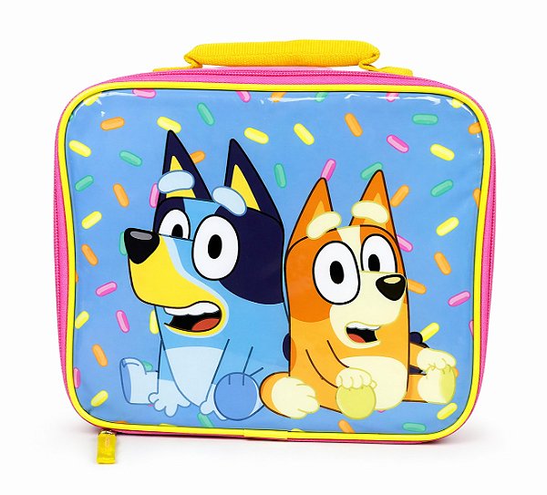 LANCHEIRA INFANTIL BLUEY E BINGO - MENINA