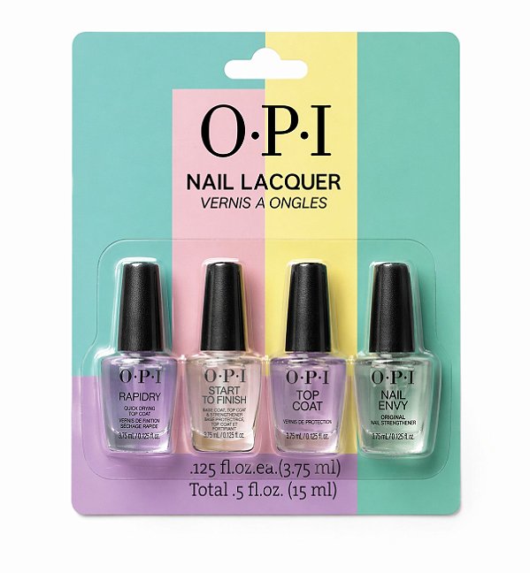 KIT 4 ESMALTE DE TRATAMENTO O.P.I - FEMININO