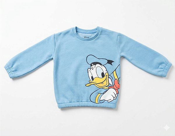 MOLETINHO FLANELADO PRIMARK DISNEY - PATO DONALD - MENINA