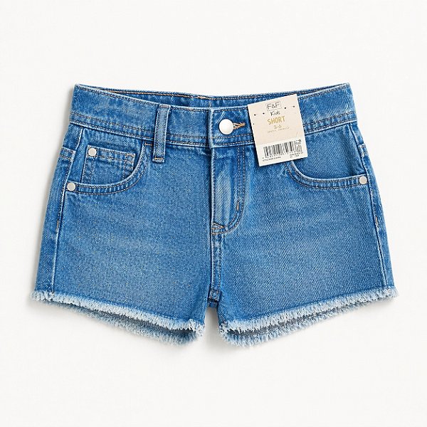 BERMUDA F&F - JEANS- MENINA