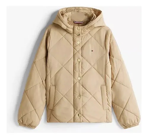 JAQUETA TOMMY HILFIGER - BEGE - FEMININA