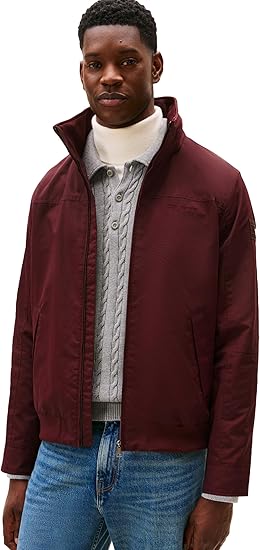 JAQUETA TOMMY HILFIGER - MARSALA - MASCULINA