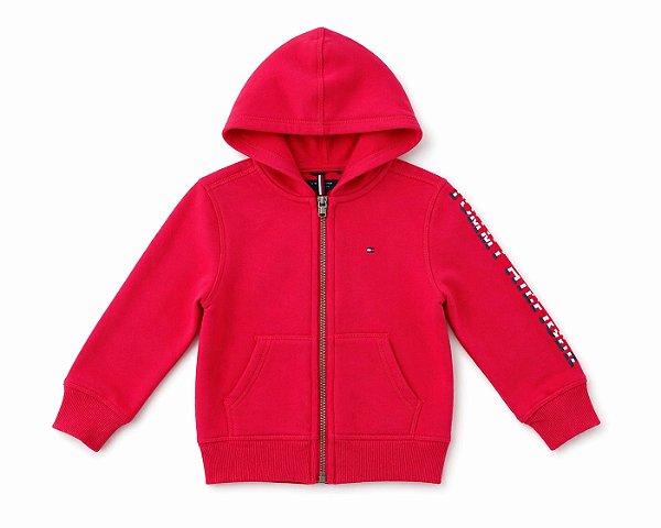 MOLETOM TOMMY HILFIGER - VERMELHO - MENINO