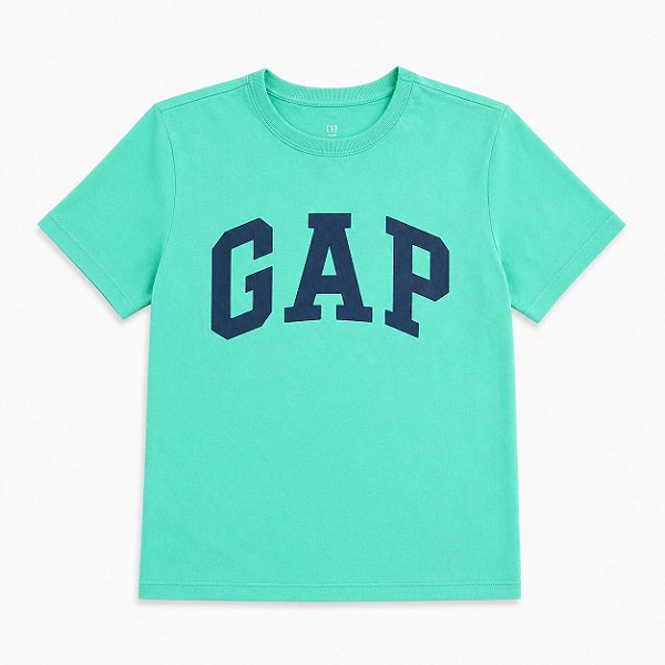 CAMISETA MANGA CURTA GAP KIDS- VERDE - MENINO