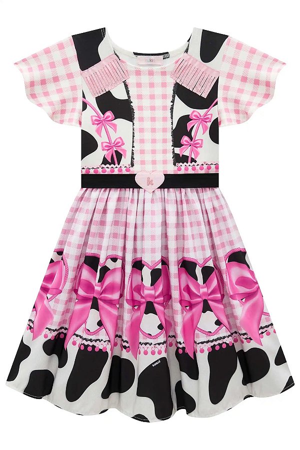 VESTIDO JUNINO KUKIÊ - BOIADEIRA - MENINA