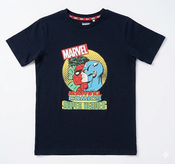 CAMISETA MANGA CURTA GEORGE - MARVEL - MENINO