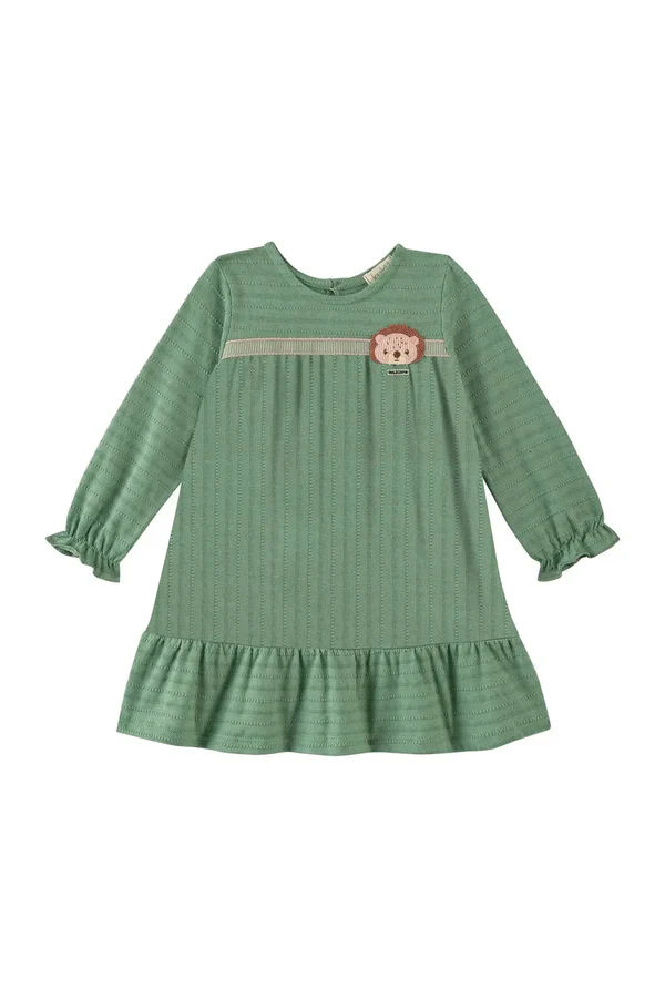 VESTIDO KUKIÊ - VERDE - MENINA
