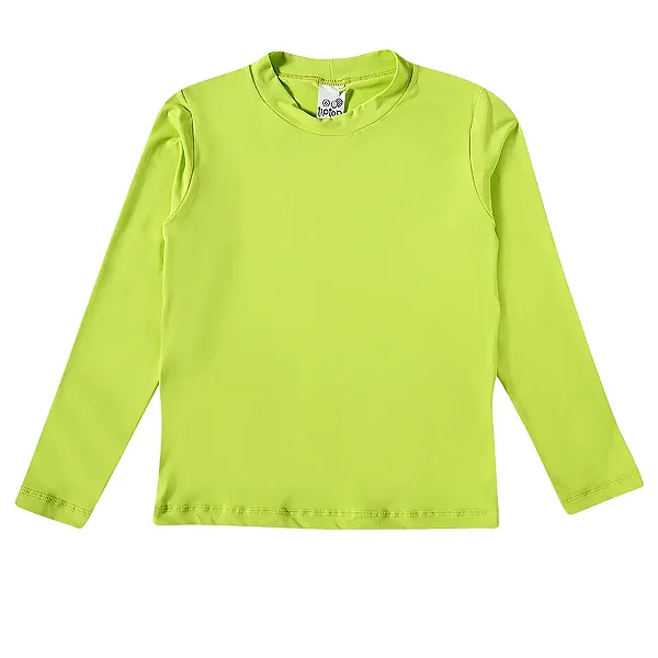 CAMISETA MODA PRAIA TIP TOP -VERDE NEON - PROTEÇÃO +50UV - UNISSEX