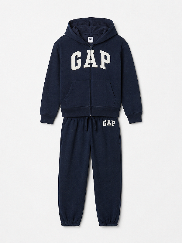 CONJUNTO FLANELADO 2 PEÇAS GAP KIDS - MARINHO - MENINO