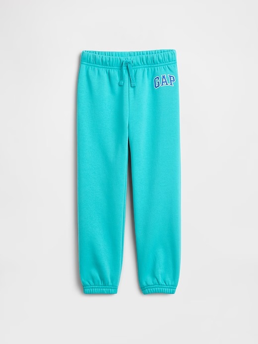 CALÇA MOLETOM FLANELADO GAP - VERDE ÁGUA - MENINO