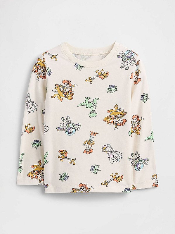 CAMISETA MANGA LONGA GAP - TOY STORY - MENINO