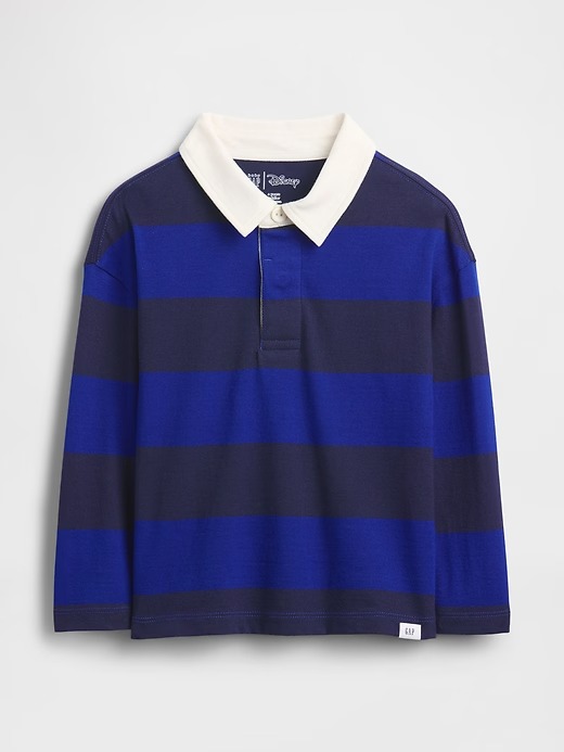 CAMISETA POLO MANGA LONGA GAP - MICKEY AZUL - MENINO