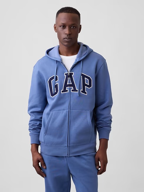 MOLETOM FLANELADO GAP - AZUL - MASCULINO