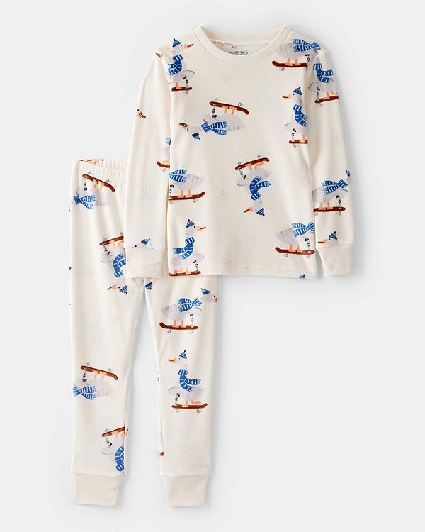PIJAMA 2 PEÇAS PLUSH CARTER'S - PATINHO SKATISTA - MENINO