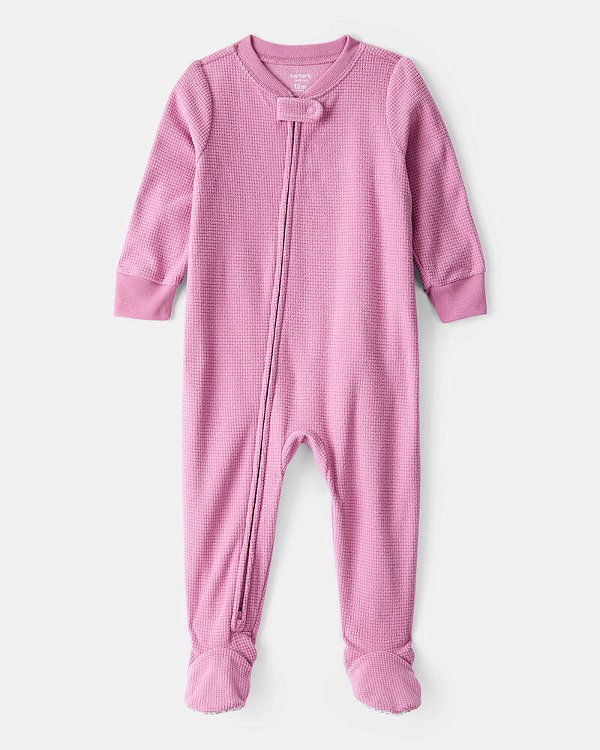 MACACÃO COM PÉ FLEECE CARTER'S- LILÁS - MENINA