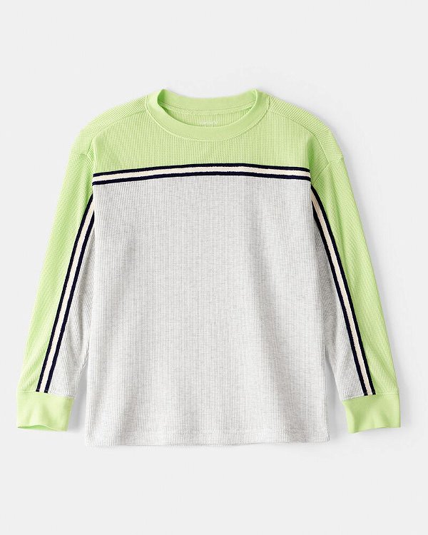CAMISETA TÉRMICA MANGA LONGA CARTER'S KIDS - VERDE - MENINO