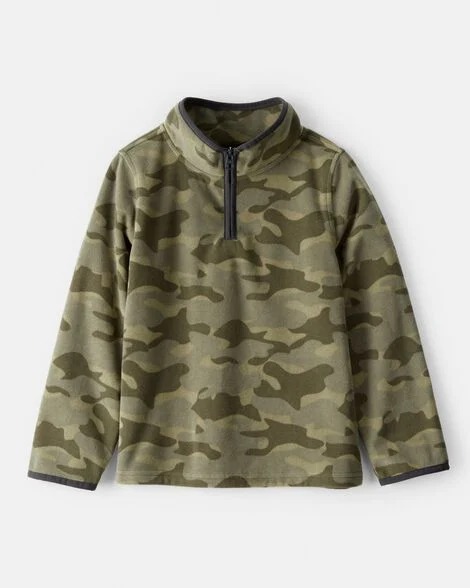 CASACO SHERPA OSHKOSH KIDS - CAMUFLADO - MENINO