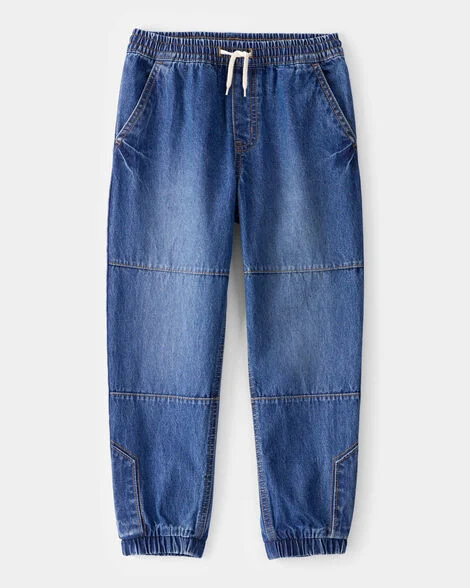 CALÇA JOGGER OSHKOSH KIDS - JEANS CLARO - MENINO