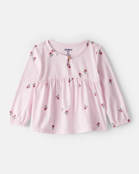 BATINHA OSHKOSH - FLORAL - MENINA