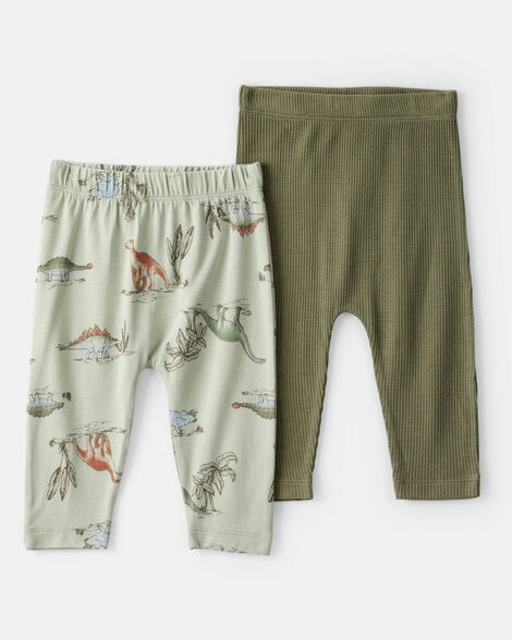 KIT 2 CALÇAS PURELYSOFT CARTER'S - DINOSSAUROS - MENINO