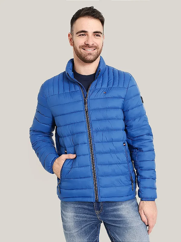 JAQUETA PUFFER TOMMY HILFIGER - AZUL - MASCULINA