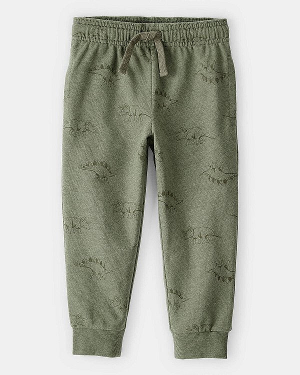 CALÇA MOLETOM CARTER'S - VERDE DINOS - MENINO