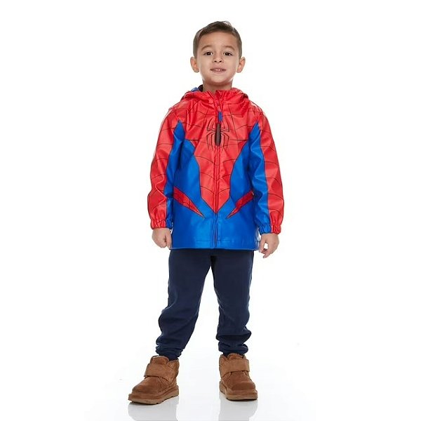 JAQUETA DE CHUVA MARVEL - IMPORTADA NA BABY STYLE. - BabyStyle