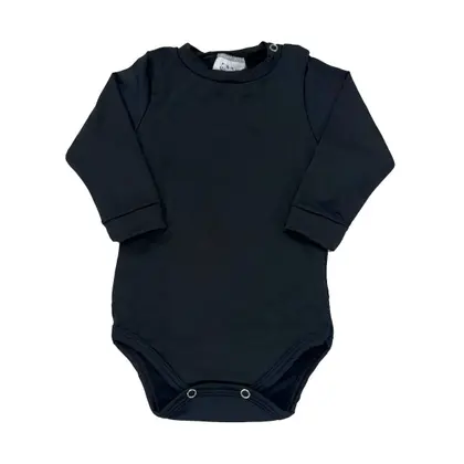 BODY TÉRMICO COMFORT FOFOTINHOS - PRETO - UNISSEX