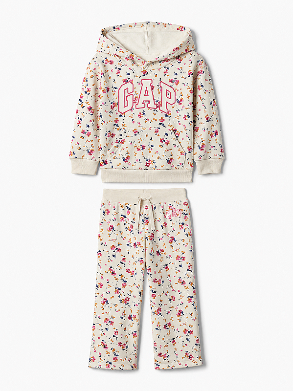 CONJUNTO FLANELADO 2 PEÇAS GAP KIDS - FLORALZINHO - MENINA