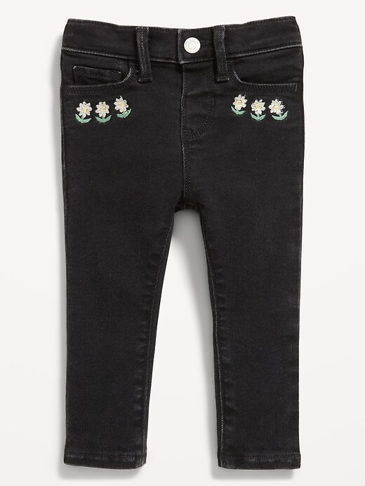 CALÇA JEANS OLD NAVY - FLORZINHAS - MENINA