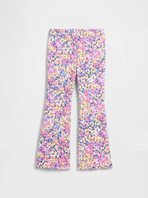 CALÇA LEGGING FLARE GAP - FLORAL - MENINA