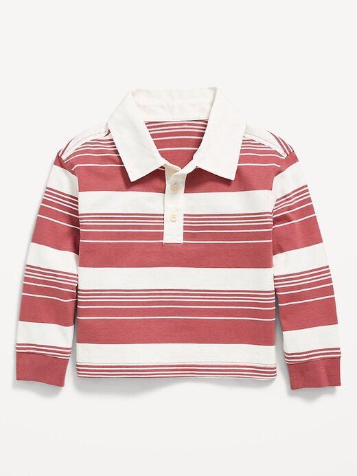 CAMISETA POLO OLD NAVY - LISTRADO TERRA COTA - MENINO