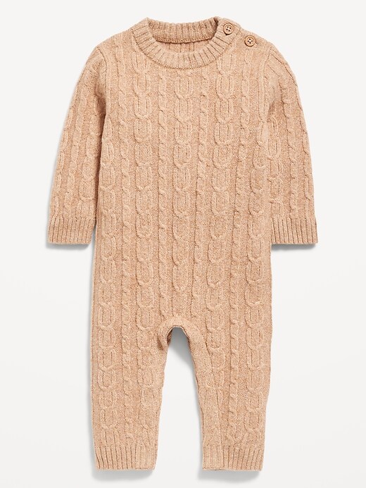 MACACÃO SEM PÉ EM FIO OLD NAVY - CARAMELO - UNISSEX