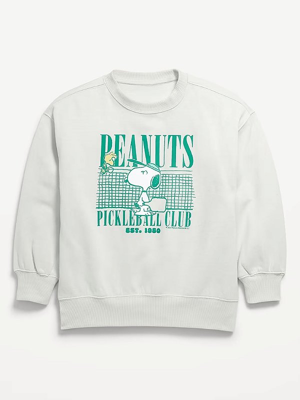MOLETINHO FLANELADO OLD NAVY PEANUTS - SNOOPY - MENINA