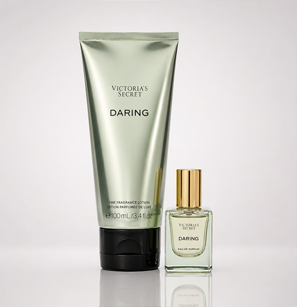 KIT VICTORIA'S SECRET - DARING - LOCÃO HIDRATANTE (100ML) + EAU DE PERFUM (7,5ML)