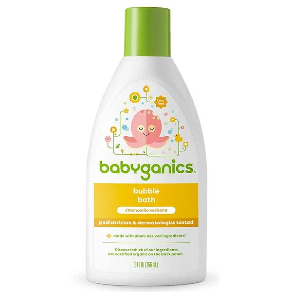 ESPUMA DE BANHO BABYGANICS - CAMOMILA VERBENA 591 ML