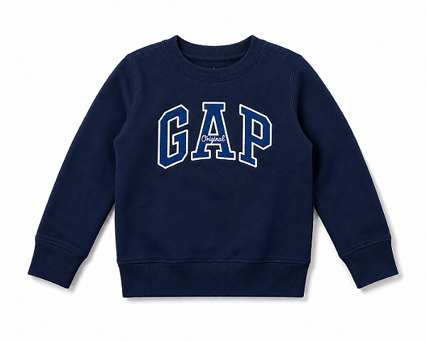 MOLETINHO FLANELADO GAP KIDS - AZUL MARINHO - MENINO