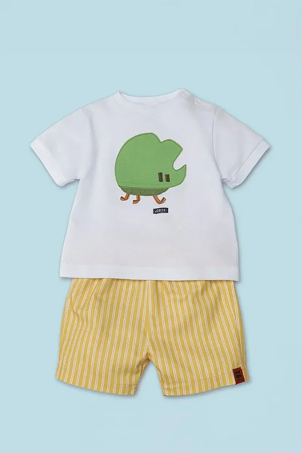 CONJUNTO VERÃO 2 PEÇAS GREEN - BESOURO - MENINO