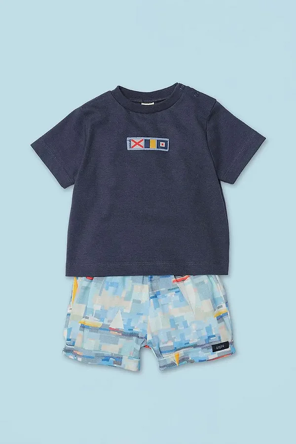 CONJUNTO VERÃO 2 PEÇAS GREEN - MONACO - MENINO
