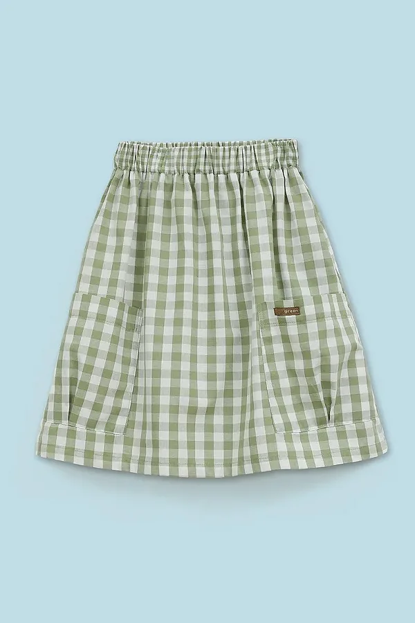 SAIA GREEN - VICHY VERDE - MENINA