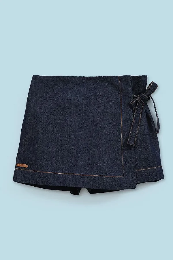 SHORT SAIA GREEN KIDS - JEANS - MENINA