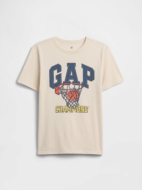 CAMISETA MANGA CURTA GAP - BASQUETE - MENINO