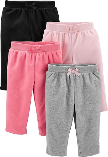 KIT 4 CALÇAS FLEECE SIMPLE JOYS made by CARTER'S - BASIC - MENINA