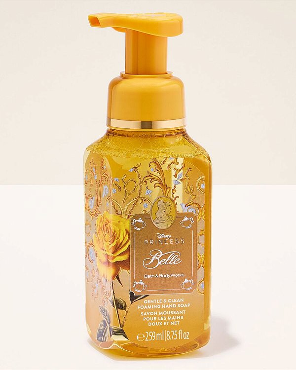 SABONETE ESPUMA PARA AS MÃOS BATH & BODY WORKS DISNEY - PRINCESA BELA - 259ML
